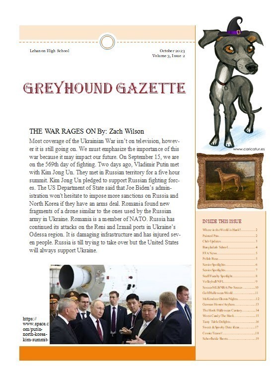 Greyhound Gazette