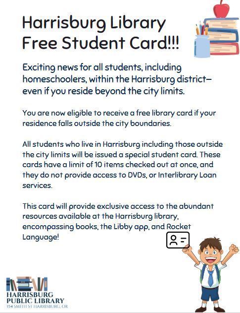 Free student card