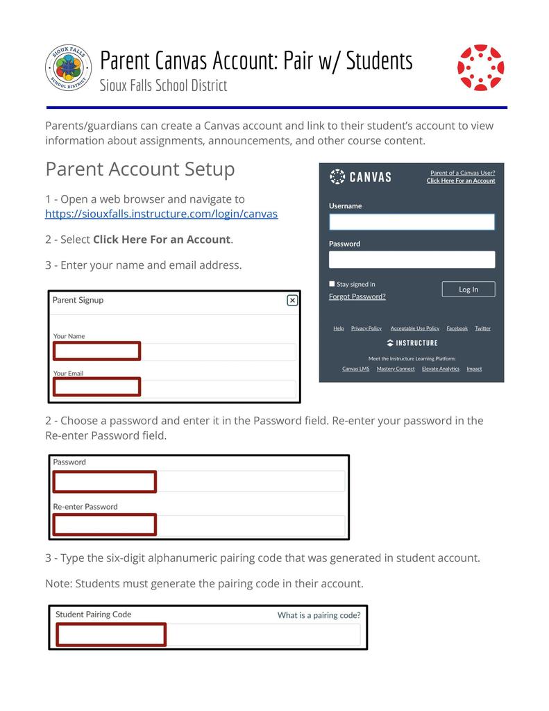 Canvas Account pairing 01