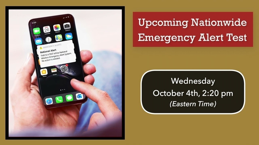 Emergency Alert Message