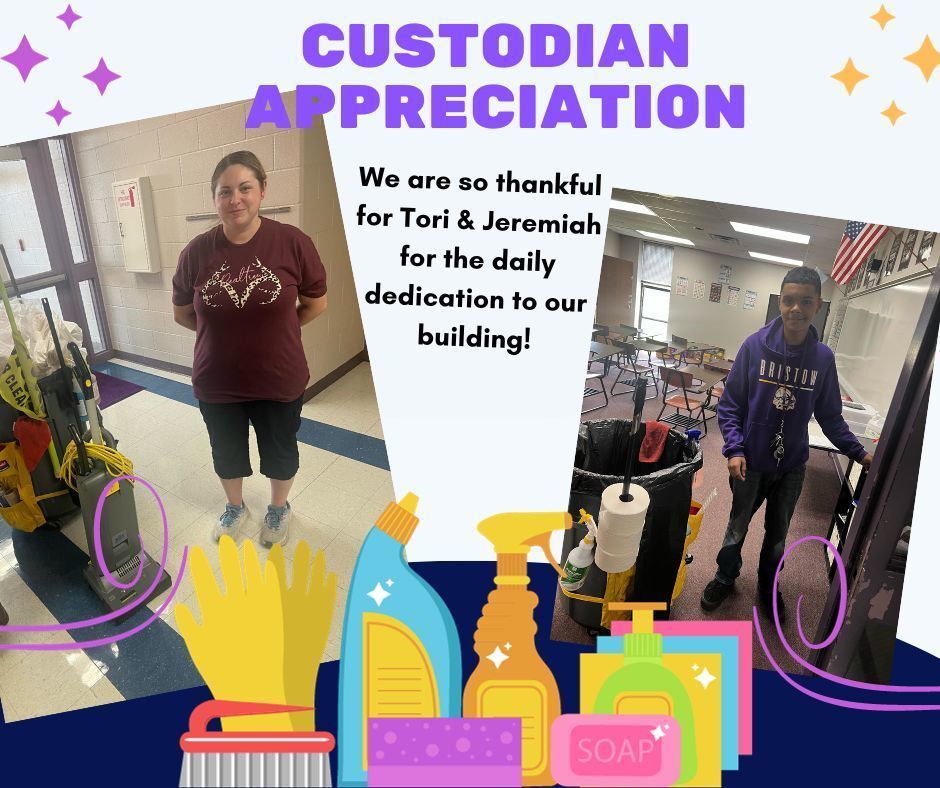 Middle School Custodian Appreciation