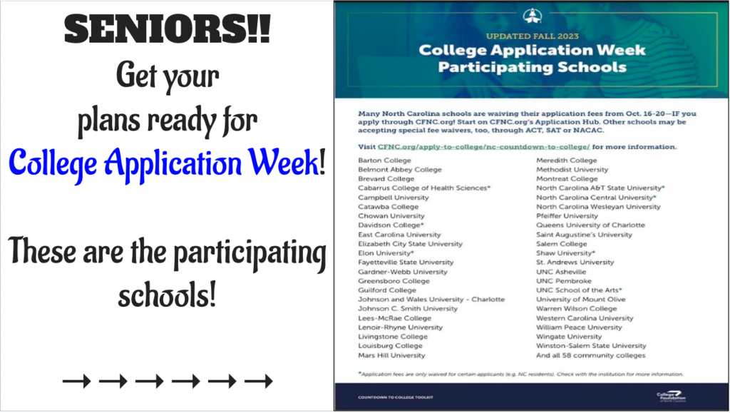 College Application Week Oct 16-20