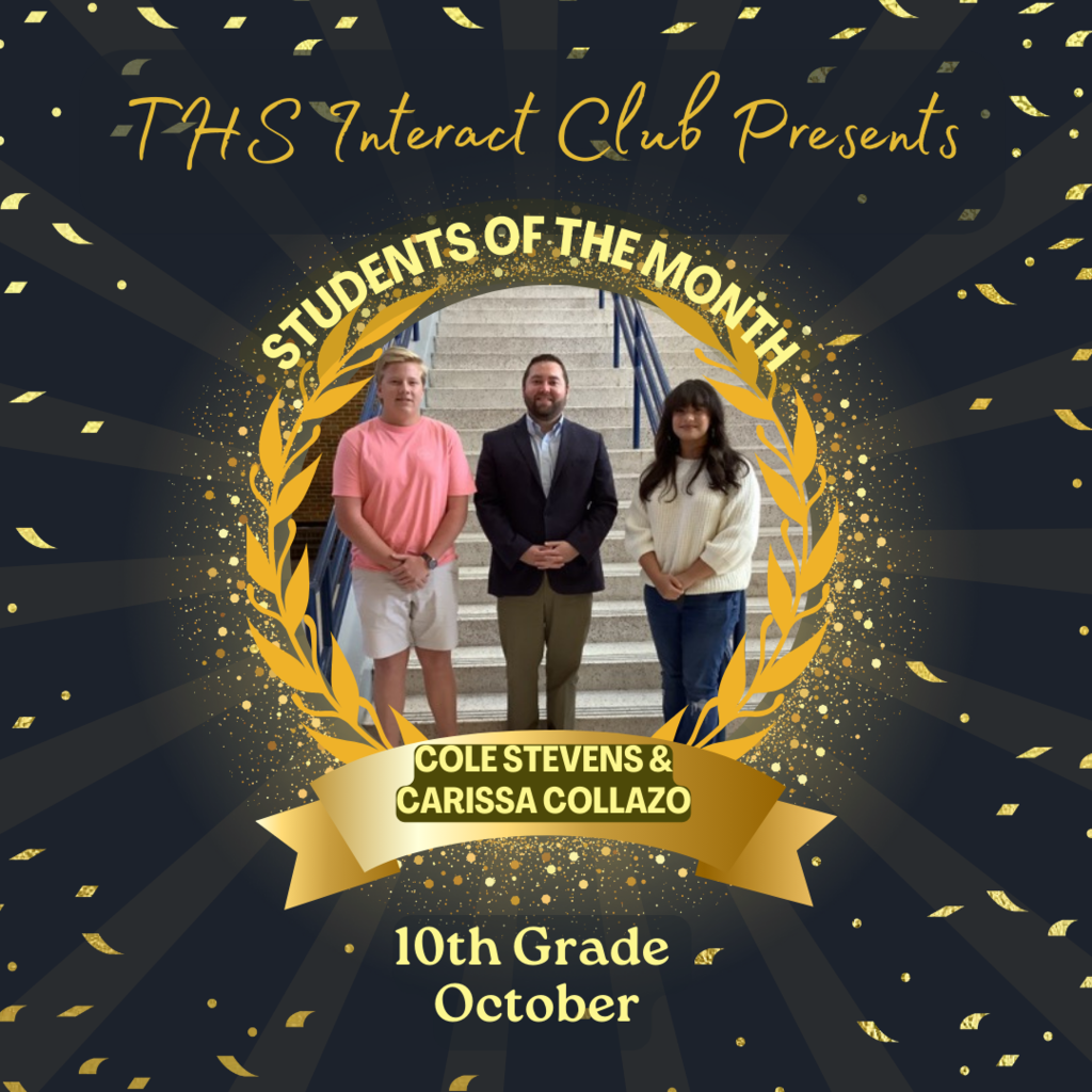 10th grade Teacher-nominated Students of the Month