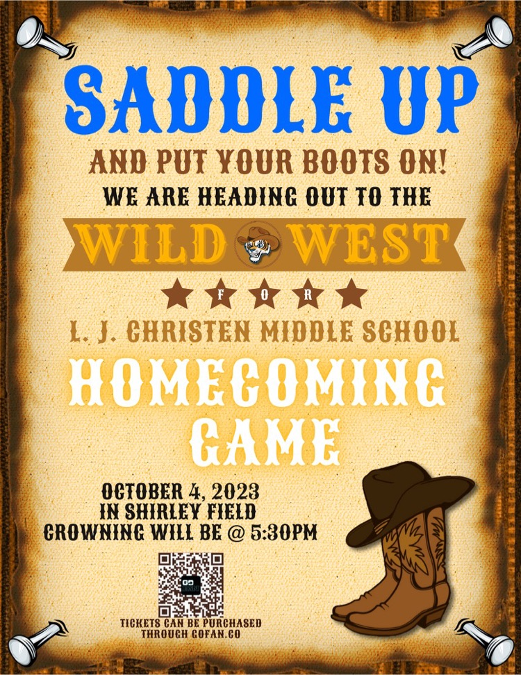 homecoming game flyer