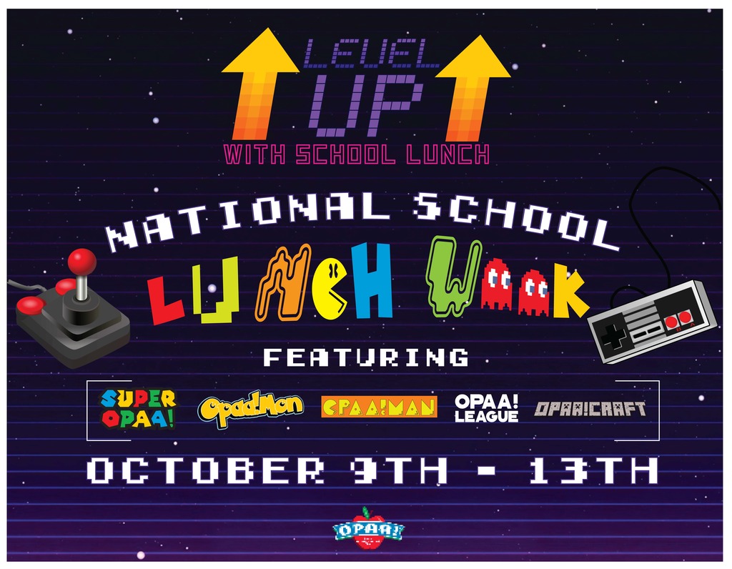 nslw level up with school  lunch