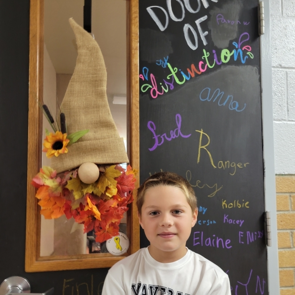 USD243 Waverly Schools Door of Distinction PAWSitive PAWS