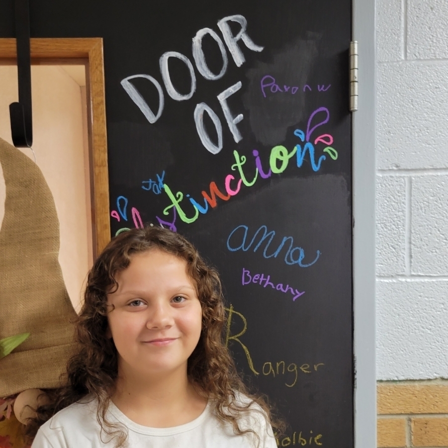 USD243 Waverly Schools Door of Distinction PAWSitive PAWS