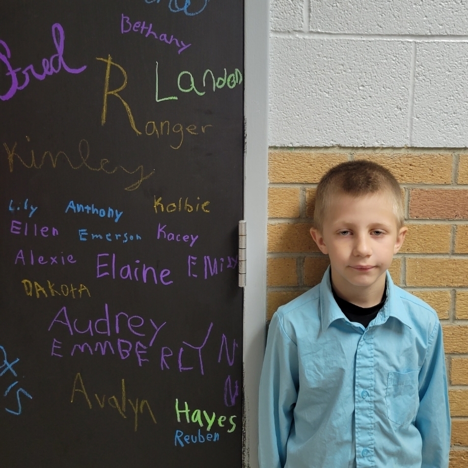 USD243 Waverly Schools Door of Distinction PAWSitive PAWS