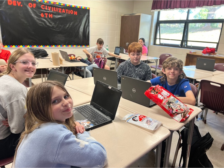 Mr. Wager's 6th grade classes enjoyed authentic Chinese candy with their social studies lessons this week!
