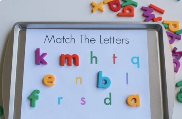 Match the letters.