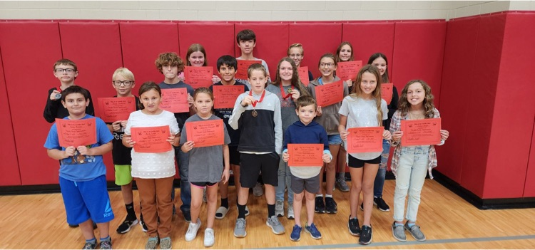 School Spelling Bee Representatives