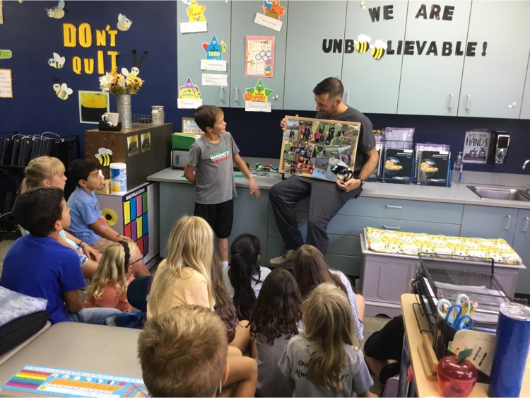 James Miller giving his All About Presentation .