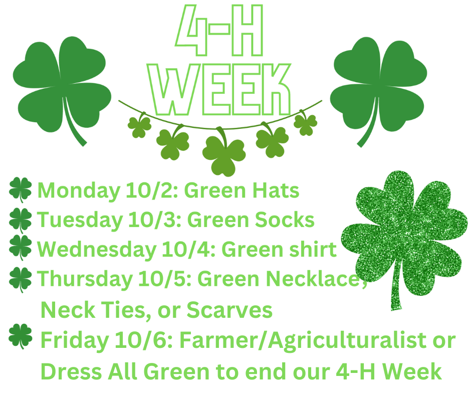 4-H Dress Days