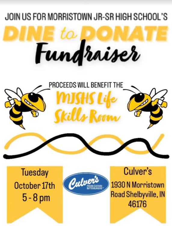 Dine to Donate Flyer