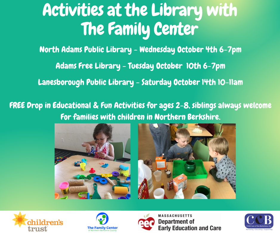 Activities at the Library with the Family Center