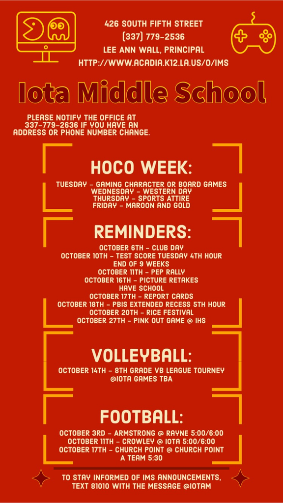 IMS October newsletter 