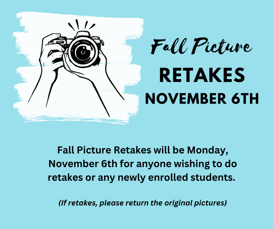 Fall Picture Retakes