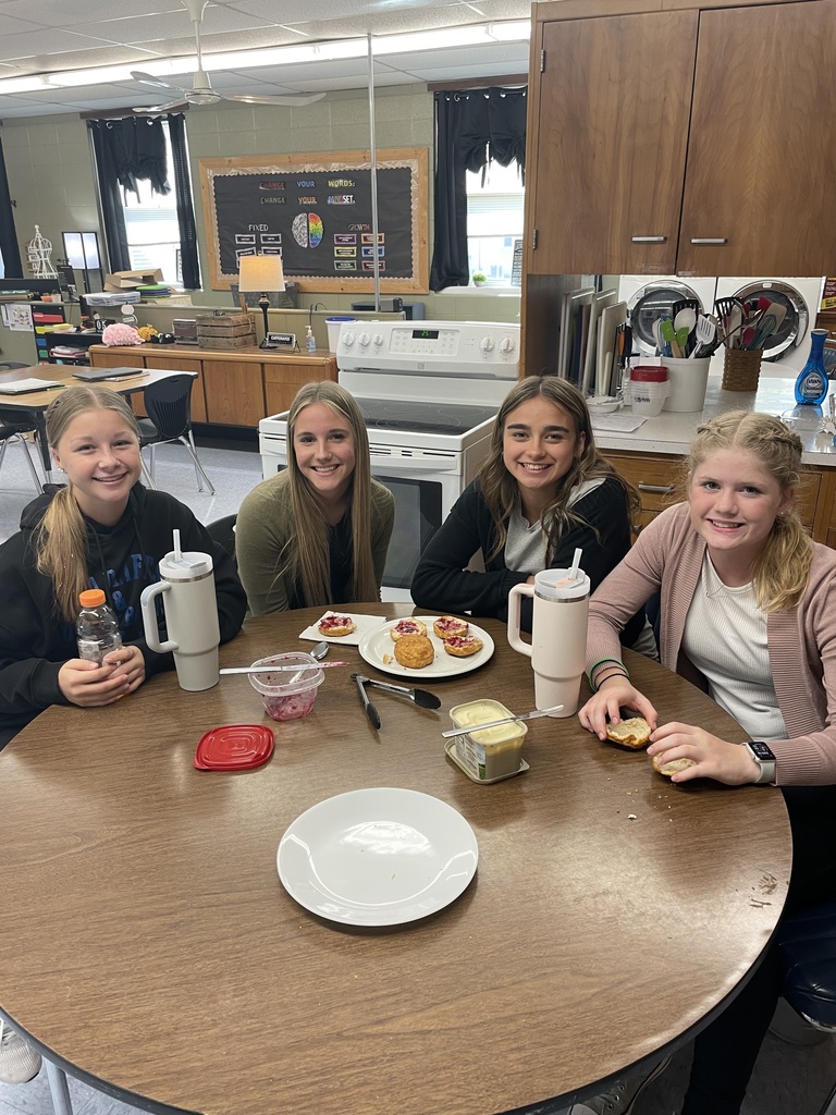 Enjoying what they made!