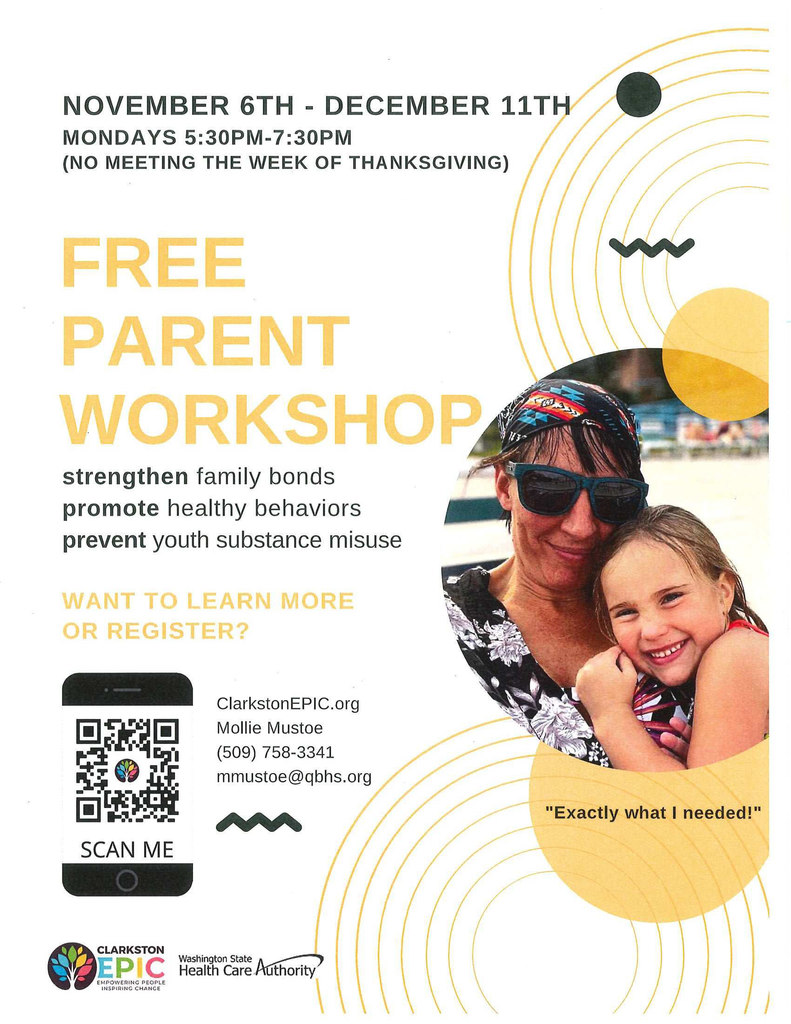 Free Parent Workshop