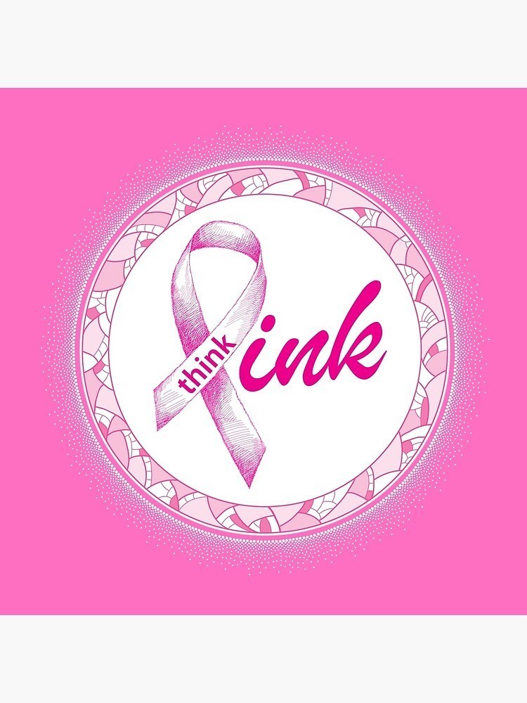 Think Pink!!!! It's Pinktober which means Breast Cancer Awareness. Fight Like A Girl!