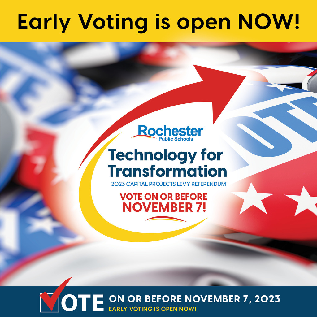 Early Voting is now open