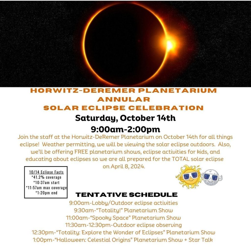 Annular Solar Eclipse Celebration