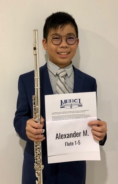 Alexander Maio- Bergen County Middle School Band