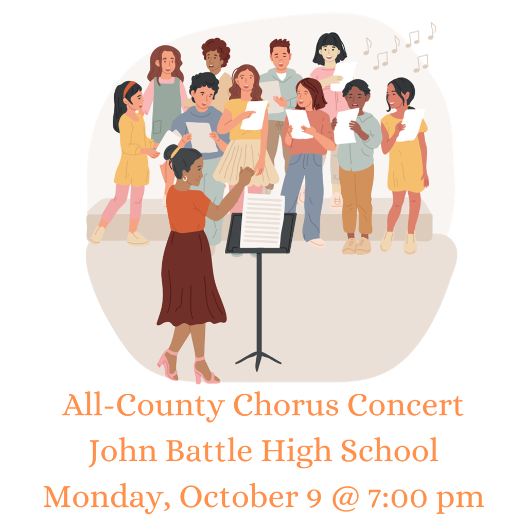 All-County Chorus Concert information