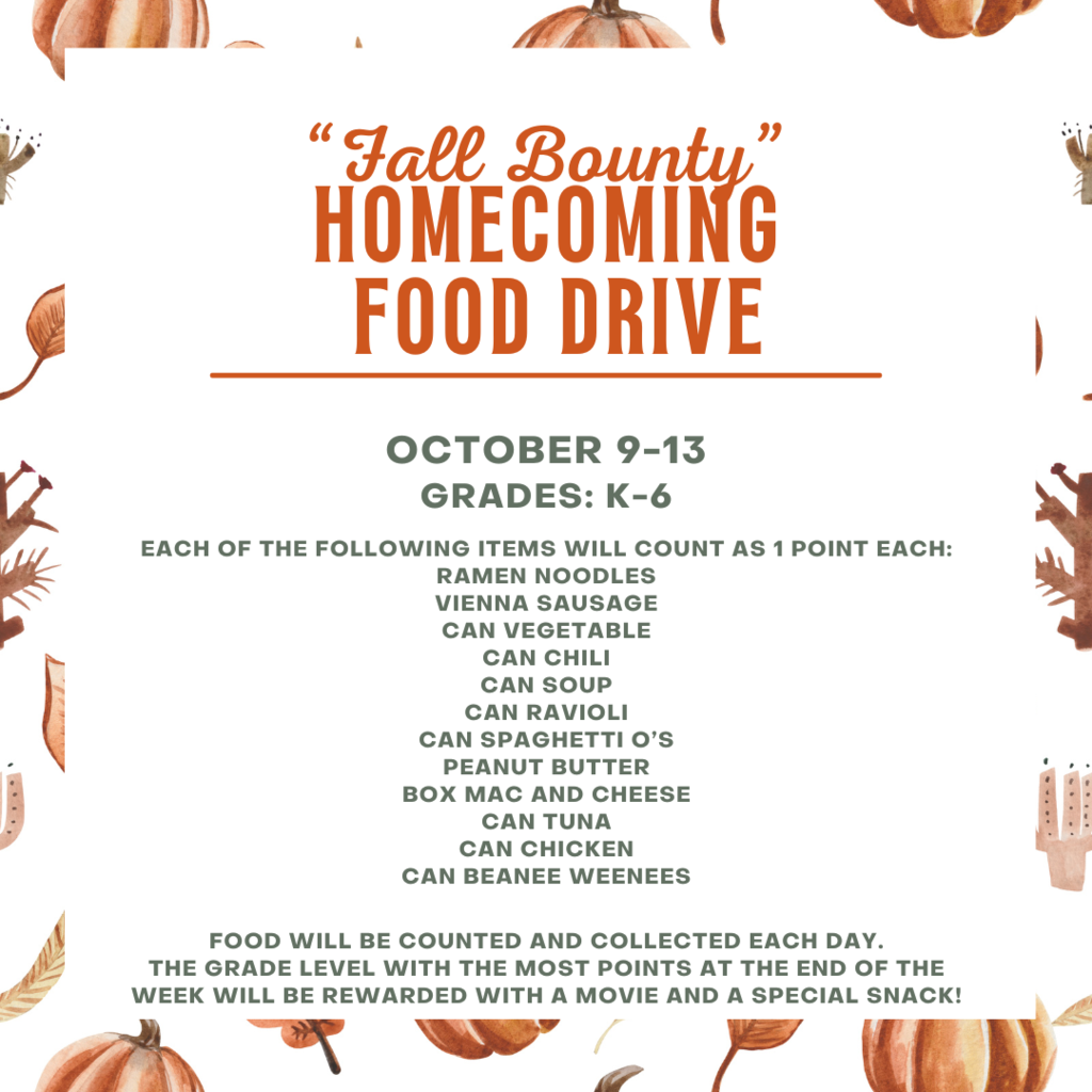 food drive information