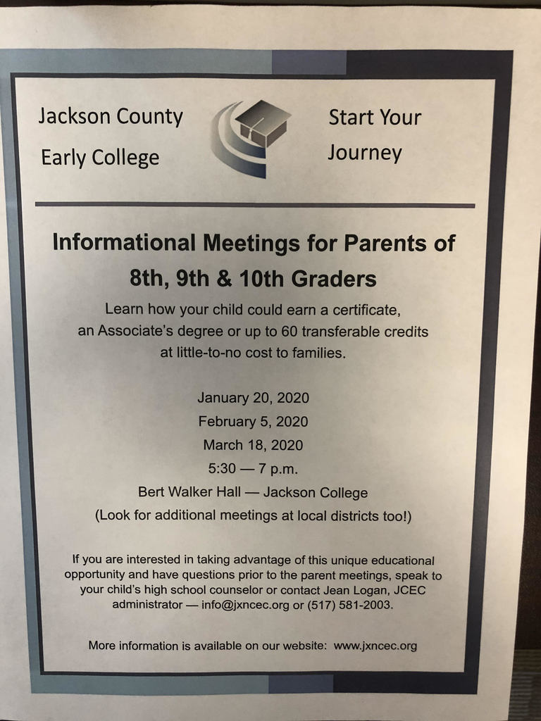 JCEC Parent Meetings
