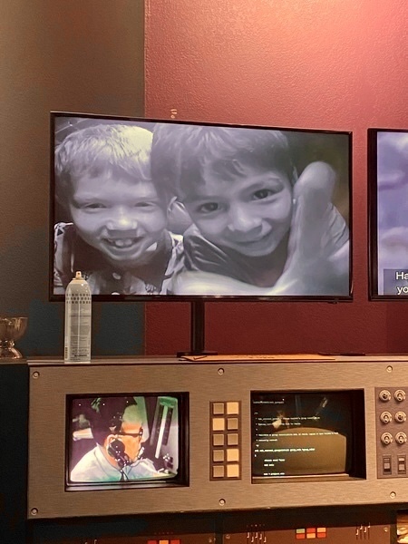 Students at the Science Museum