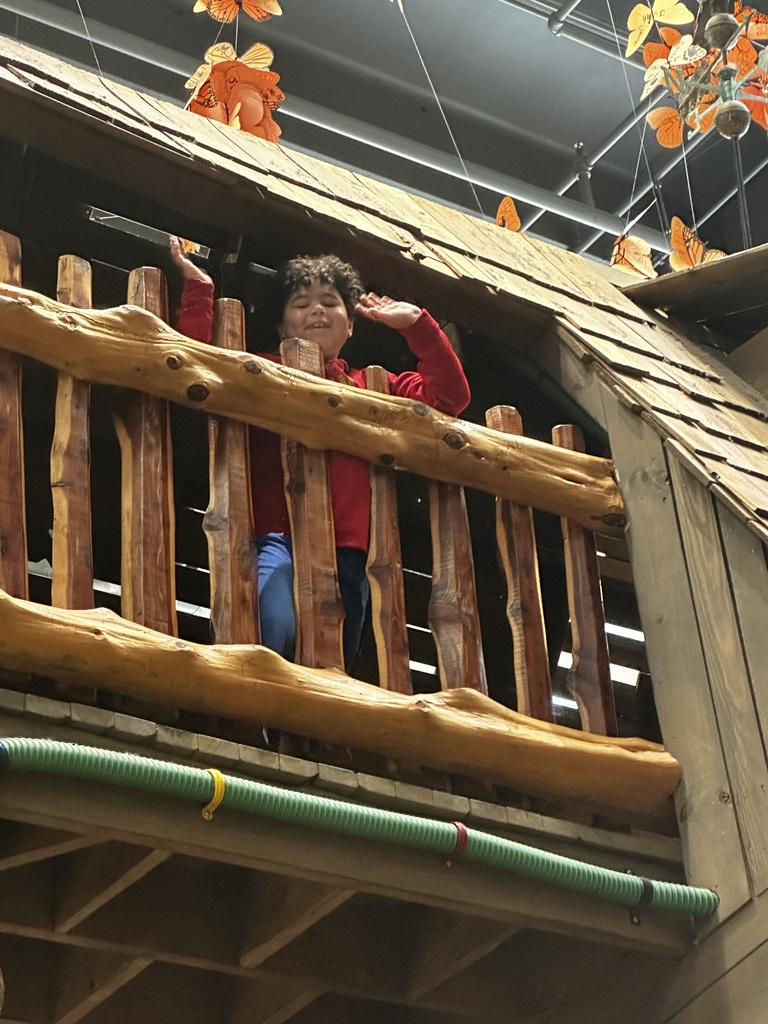 Students at the Science Museum