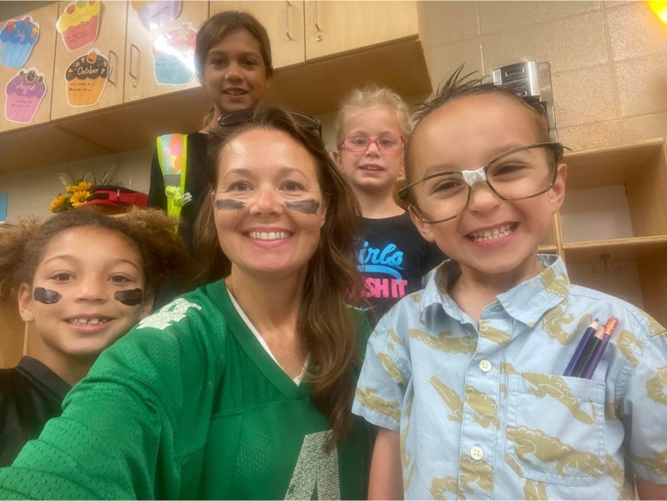 teacher and kids