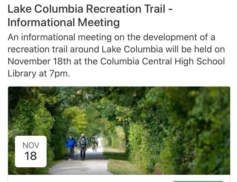 Lake Columbia Trail