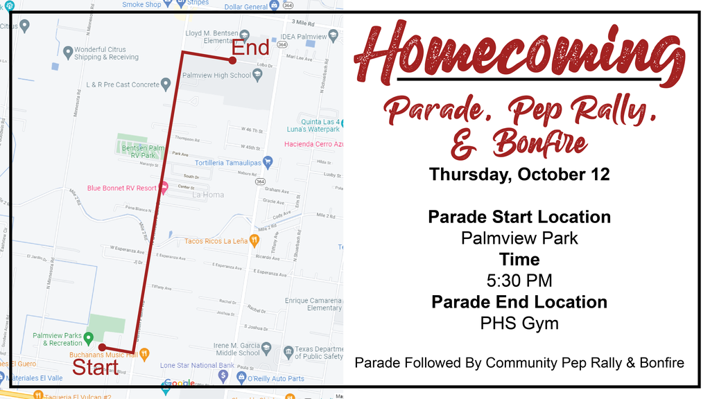 HoCo Parade Route