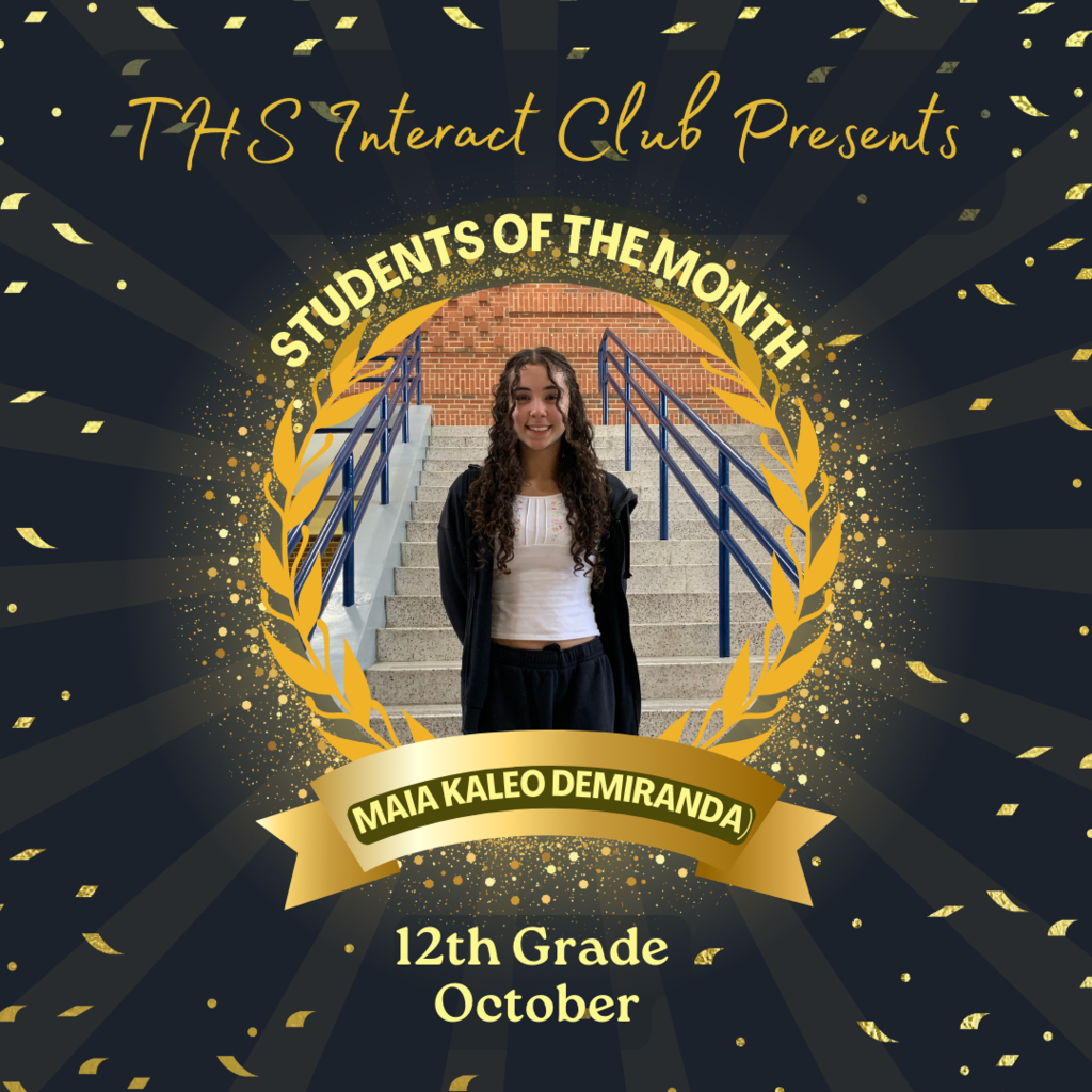 Interact Student of the Month 12th Grade Girl