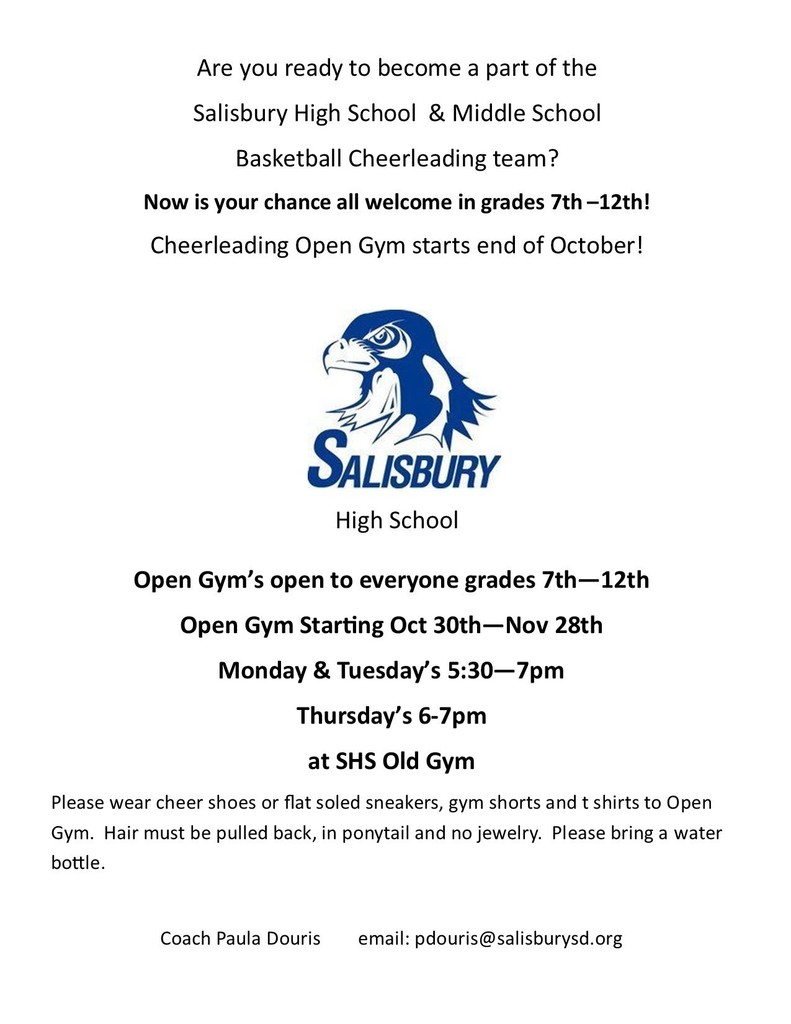 Open cheer