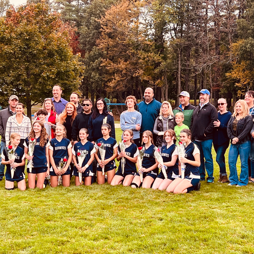 8th grade HMS soccer players and families