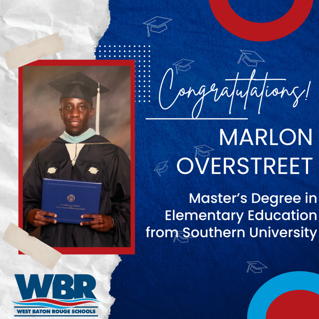 Congratulations Mr. Overstreet