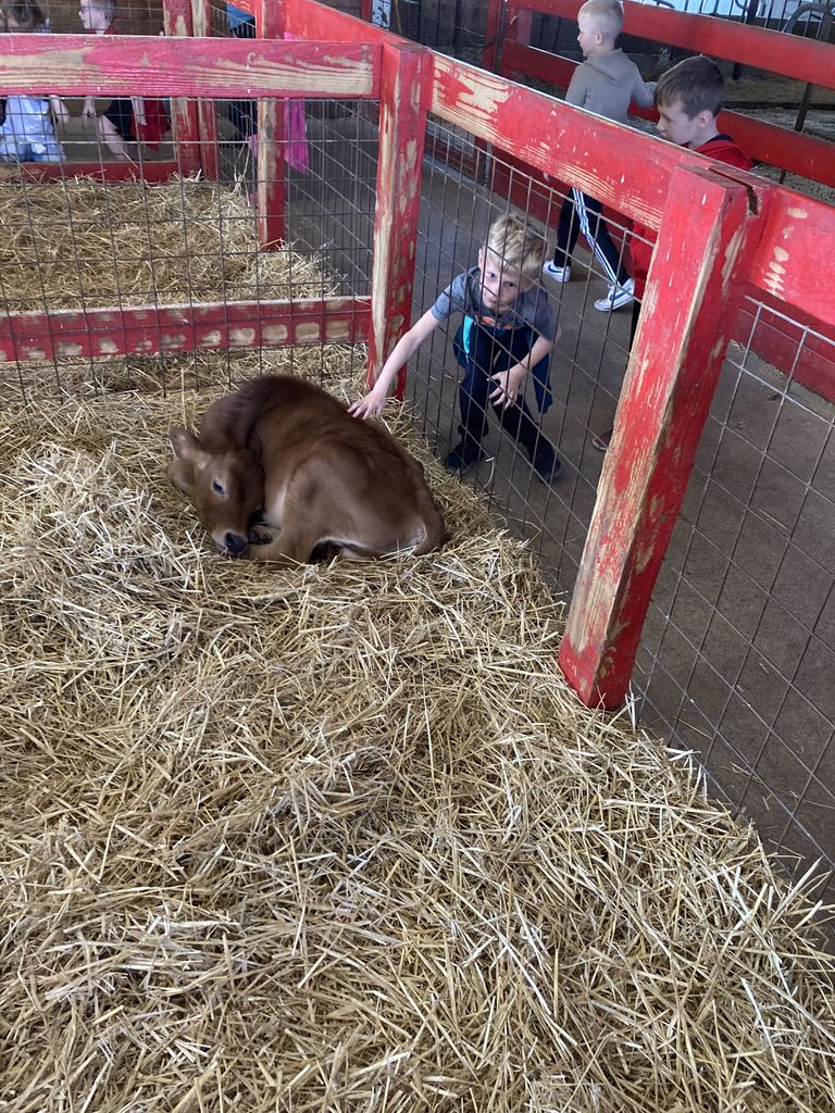 Nevin Coppock students at Youngs Dairy.