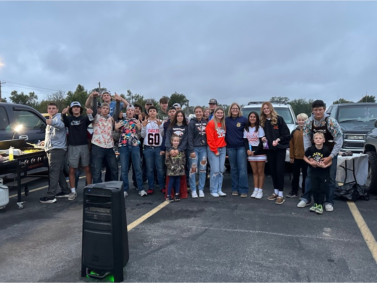Breakfast in the parking lot