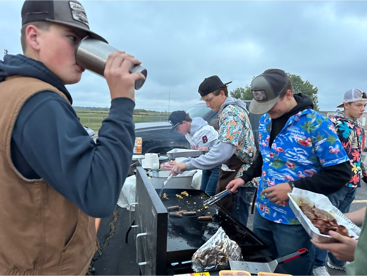 breakfast in the parking lot