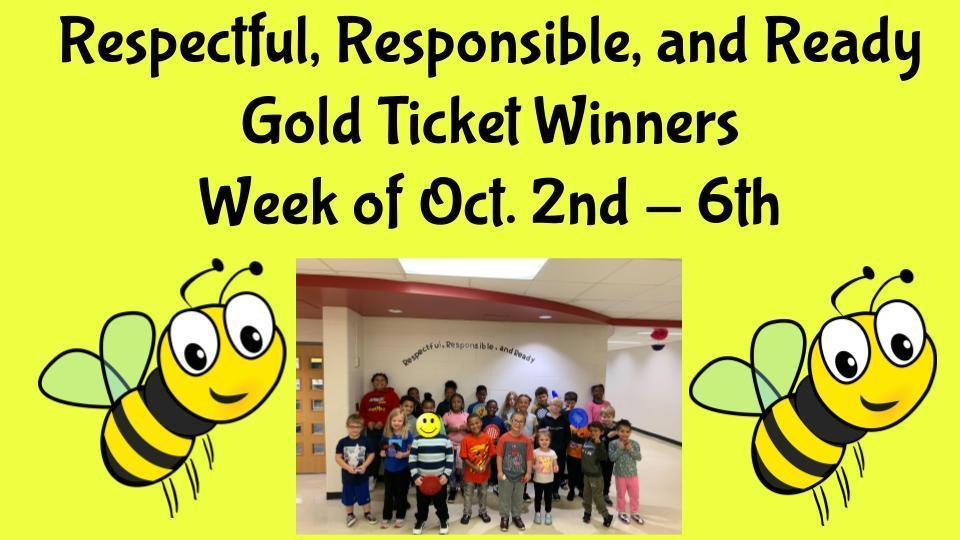 Gold Ticket Winners