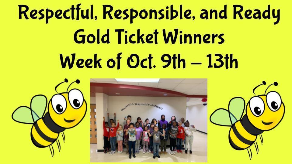 Gold Ticket Winners