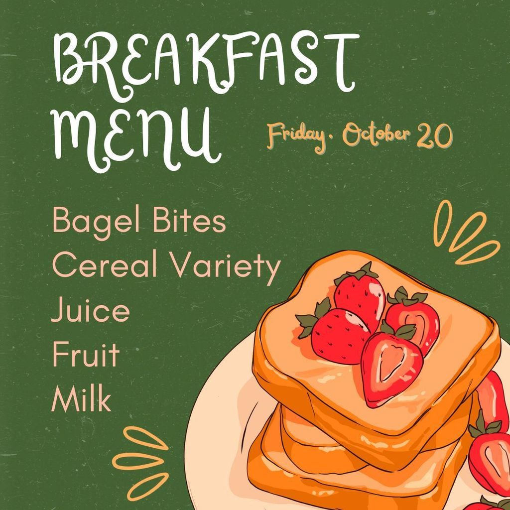 Friday 10/20 Breakfast