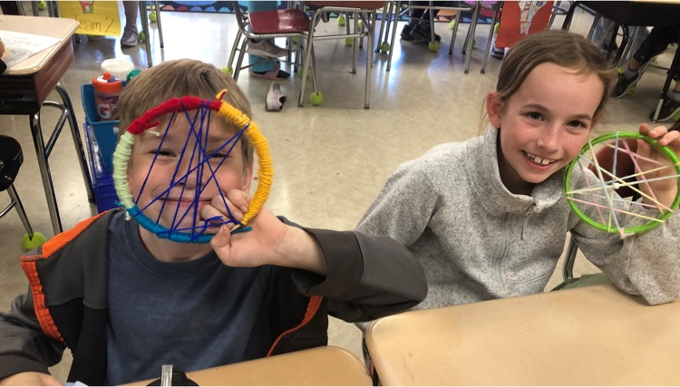 students and dream catchers 