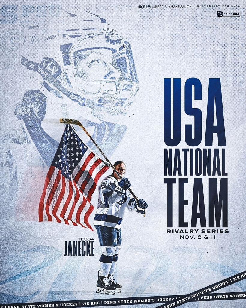 Tessa Janecke Penn State womens hockey USA National Team