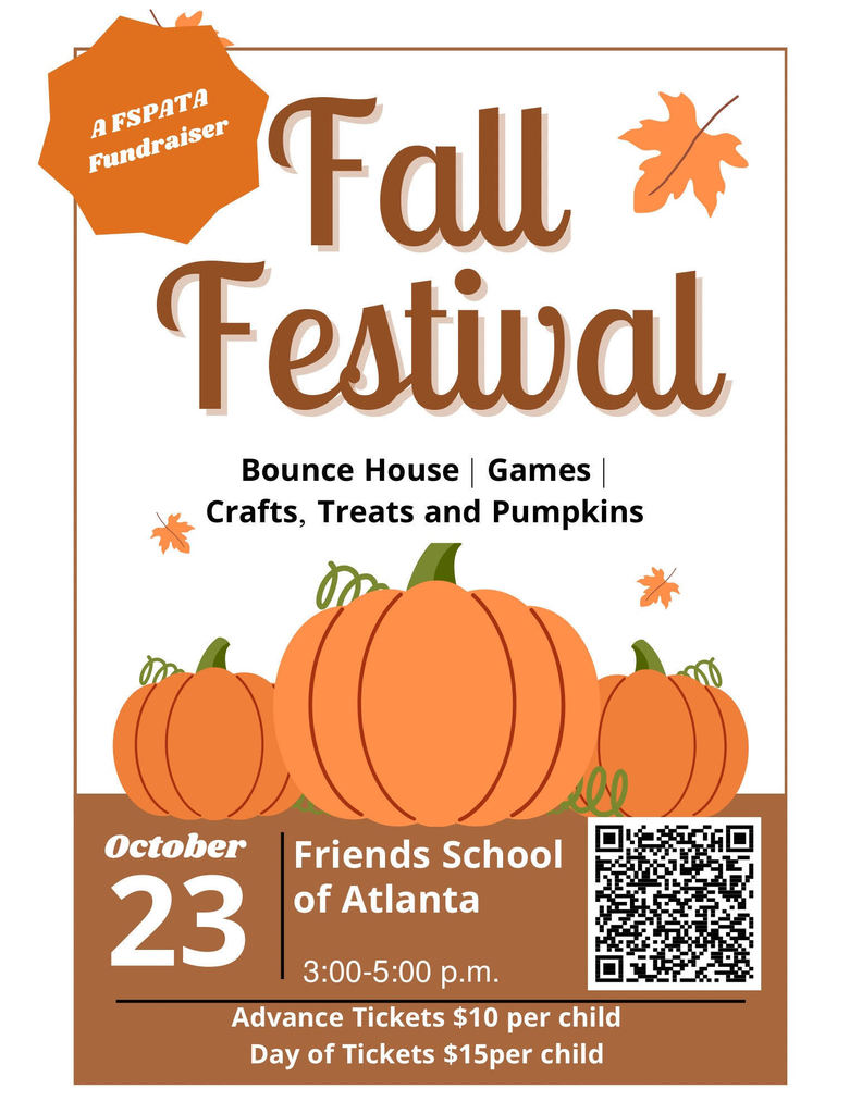 Graphic promoting the fall festival fundraiser!