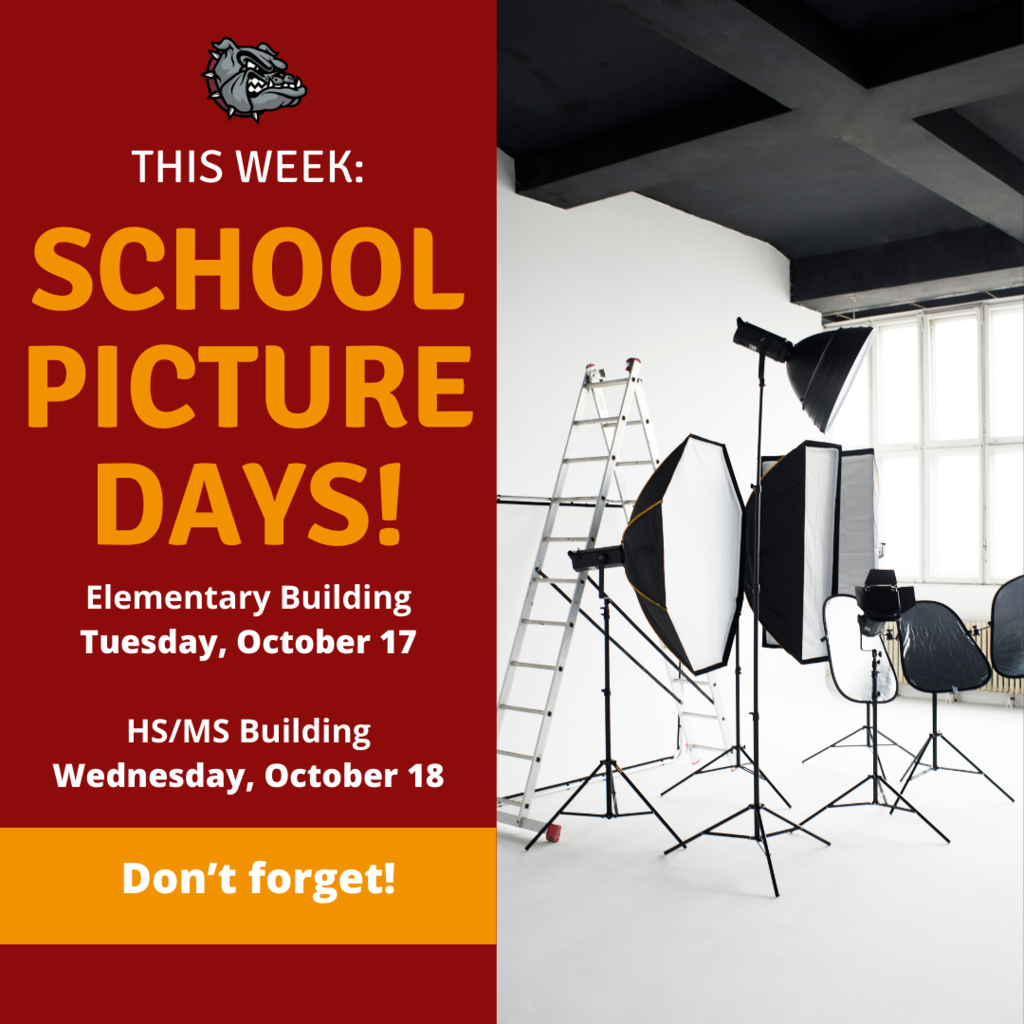 School Picture Days poster