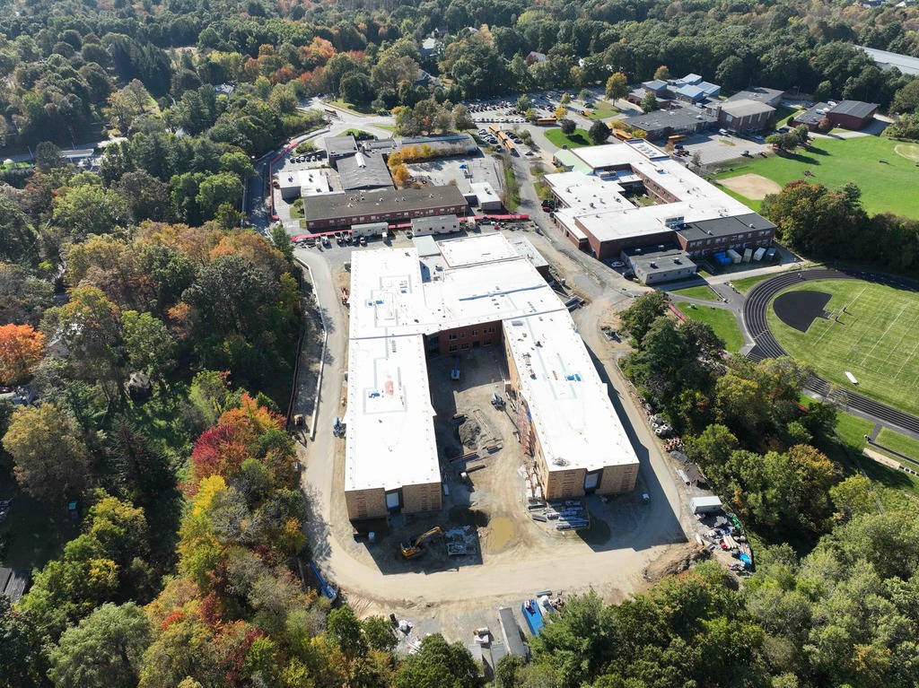aerial photo of new florence roche